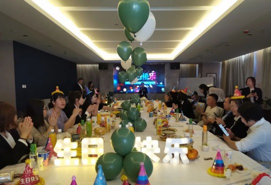 綠意迎春 幸福歡聚！2022第一季度員工生日會圓滿舉辦